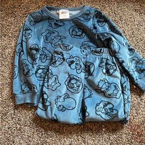 Nintendo Super Mario Blue Pajama Set